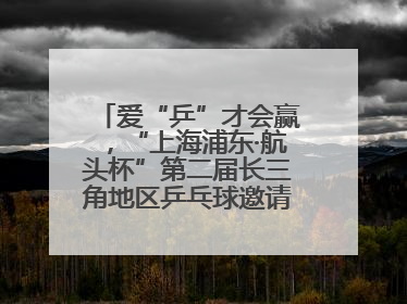 爱“乒”才会赢，“上海浦东·航头杯”第二届长三角地区乒乓球邀请赛举行