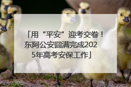 用“平安”迎考交卷！东阿公安圆满完成2025年高考安保工作