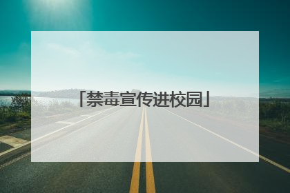 禁毒宣传进校园