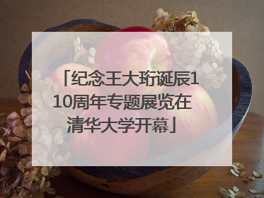纪念王大珩诞辰110周年专题展览在清华大学开幕