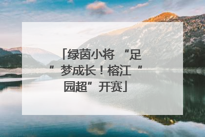 绿茵小将 “足”梦成长！榕江“园超”开赛