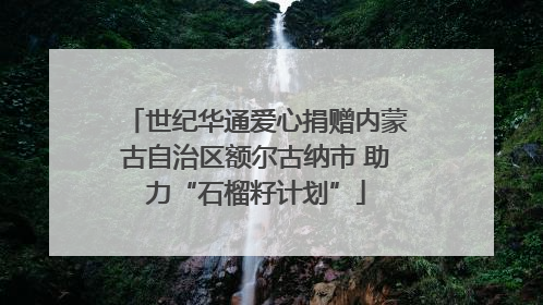 世纪华通爱心捐赠内蒙古自治区额尔古纳市 助力“石榴籽计划”