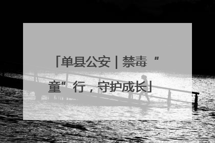 单县公安｜禁毒“童”行，守护成长