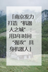 南京发力打造“机器人之城”：用3年时间“强攻”具身机器人