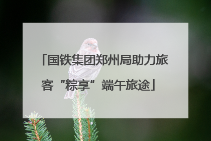 国铁集团郑州局助力旅客“粽享”端午旅途