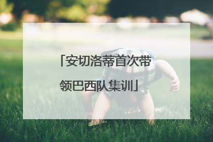 安切洛蒂首次带领巴西队集训