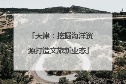 天津：挖掘海洋资源打造文旅新业态