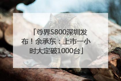 尊界S800深圳发布！余承东：上市一小时大定破1000台