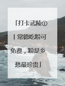 打卡武陵①丨常德吃粉可免费，粉是乡愁最珍贵