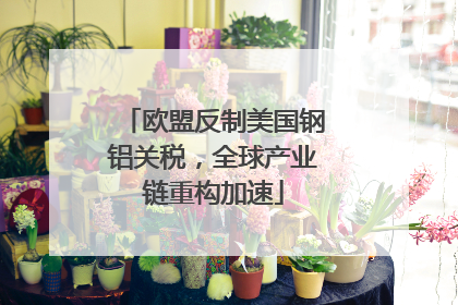 欧盟反制美国钢铝关税，全球产业链重构加速