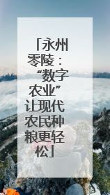 永州零陵：“数字农业”让现代农民种粮更轻松