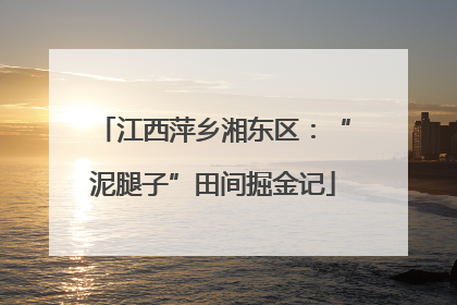 江西萍乡湘东区：“泥腿子”田间掘金记