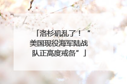 洛杉矶乱了！“美国现役海军陆战队正高度戒备”