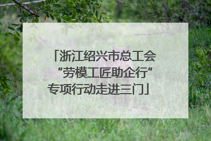 浙江绍兴市总工会“劳模工匠助企行”专项行动走进三门