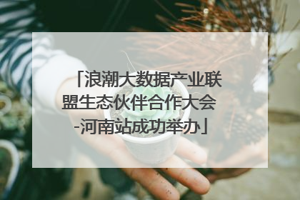浪潮大数据产业联盟生态伙伴合作大会-河南站成功举办