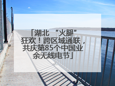 湖北 “火腿” 狂欢！跨区域通联，共庆第85个中国业余无线电节