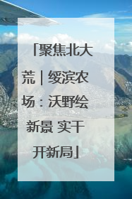 聚焦北大荒｜绥滨农场：沃野绘新景 实干开新局