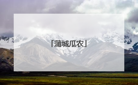 蒲城瓜农