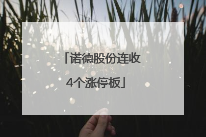 诺德股份连收4个涨停板