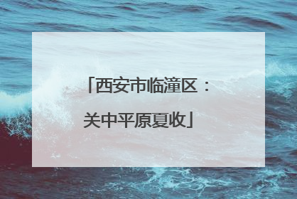 西安市临潼区：关中平原夏收