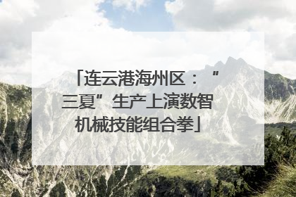 连云港海州区：“三夏”生产上演数智机械技能组合拳