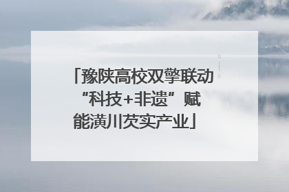 豫陕高校双擎联动 “科技+非遗”赋能潢川芡实产业
