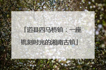 道县四马桥镇：一座镌刻时光的湘南古镇