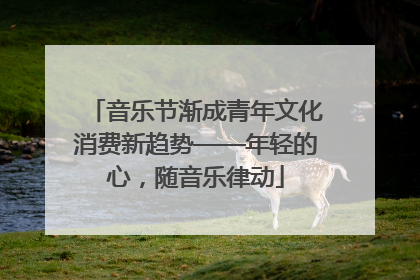 音乐节渐成青年文化消费新趋势——年轻的心，随音乐律动