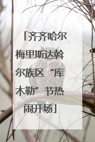 齐齐哈尔梅里斯达斡尔族区“库木勒”节热闹开场