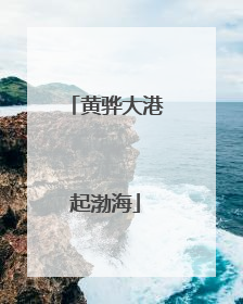 黄骅大港起渤海