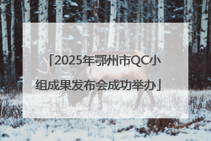 2025年鄂州市QC小组成果发布会成功举办