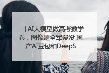 AI大模型做高考数学卷，图像题全军覆没 国产AI豆包和DeepSeek均得分144
