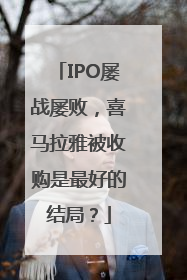 IPO屡战屡败，喜马拉雅被收购是最好的结局？